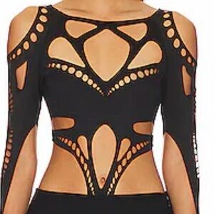 Thistle and Spire Black Backless Dress